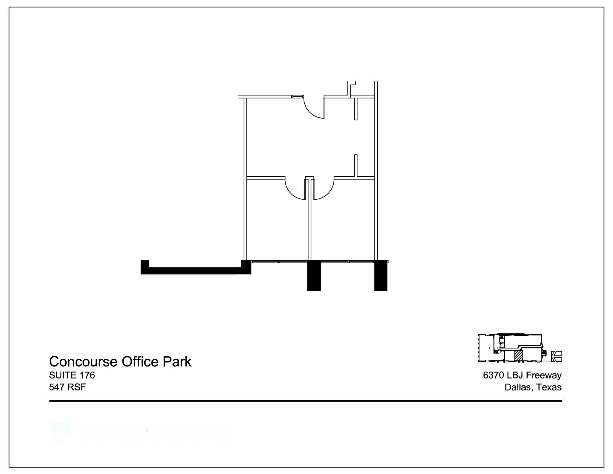 6350 LBJ Fwy, Dallas, TX en alquiler Plano de la planta- Imagen 1 de 1