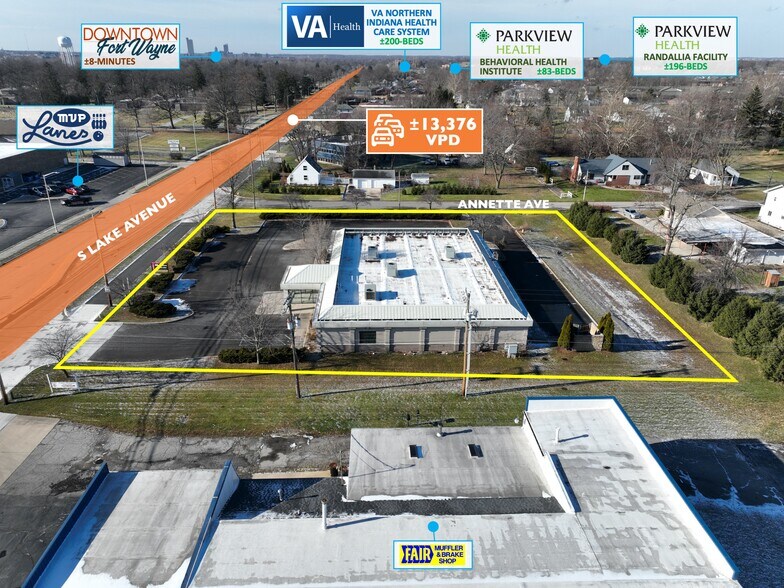 3909 Lake Ave, Fort Wayne, IN en alquiler - Foto del edificio - Imagen 2 de 11