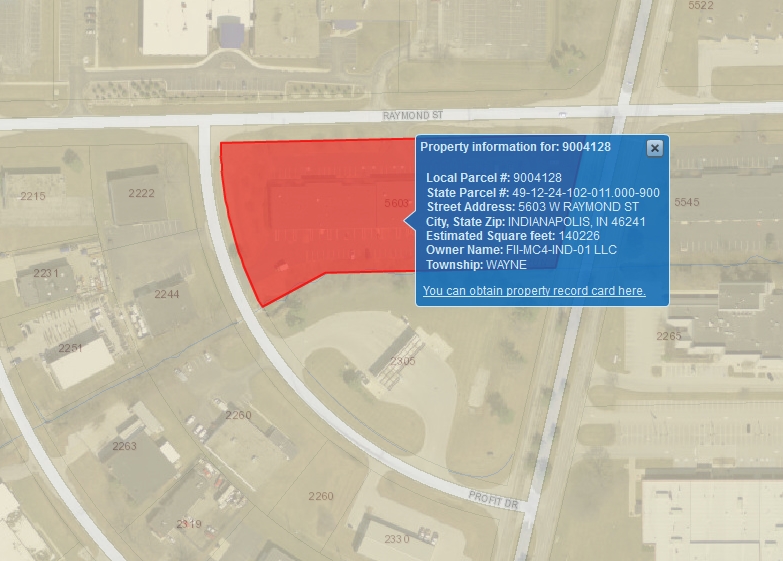 5603 W Raymond St, Indianapolis, IN en alquiler - Plano de solar - Imagen 3 de 4