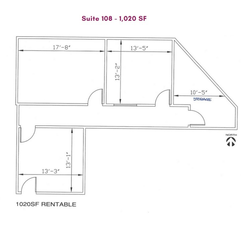 438 Camino Del Rio S, San Diego, CA en alquiler Plano de la planta- Imagen 1 de 1