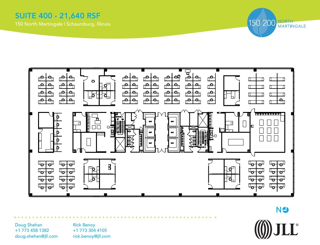 150 N Martingale Rd, Schaumburg, IL en alquiler Plano de la planta- Imagen 1 de 1