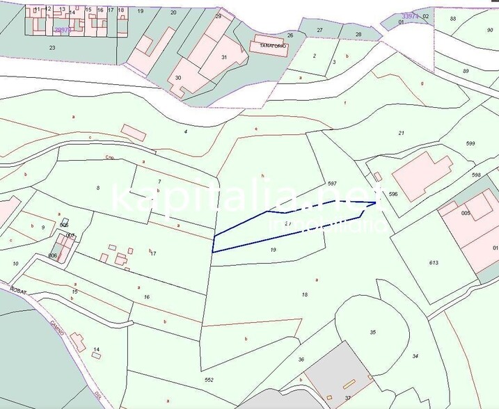 Pol, 9, Parcela 20, L'Olleria, Valencia en venta - Plano de la planta - Imagen 2 de 2