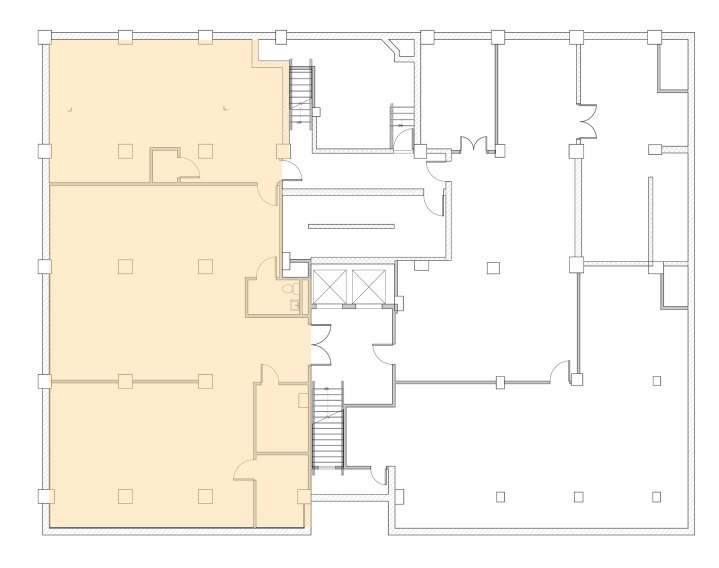 127 W Hargett St, Raleigh, NC en alquiler Plano de la planta- Imagen 1 de 1