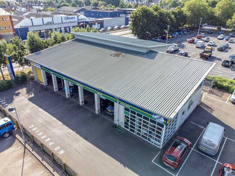 St. Oswalds Rd, Gloucester en venta - Vista aérea - Imagen 2 de 2