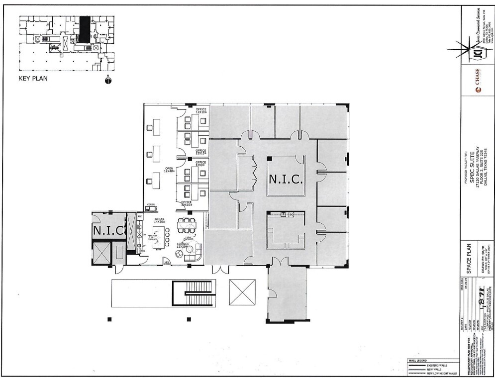 17120 N Dallas Pky, Dallas, TX en alquiler Plano de la planta- Imagen 1 de 1