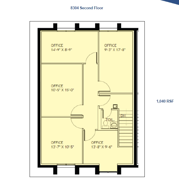 8300-8330 Professional Hill Dr, Fairfax, VA en alquiler Plano de la planta- Imagen 1 de 1