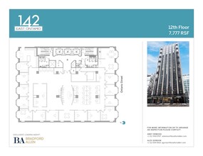 142 E Ontario St, Chicago, IL en alquiler Plano de la planta- Imagen 1 de 1