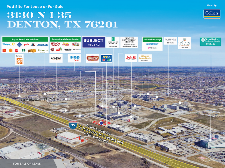 3130 N Interstate 35, Denton, TX en venta - Foto del edificio - Imagen 1 de 1