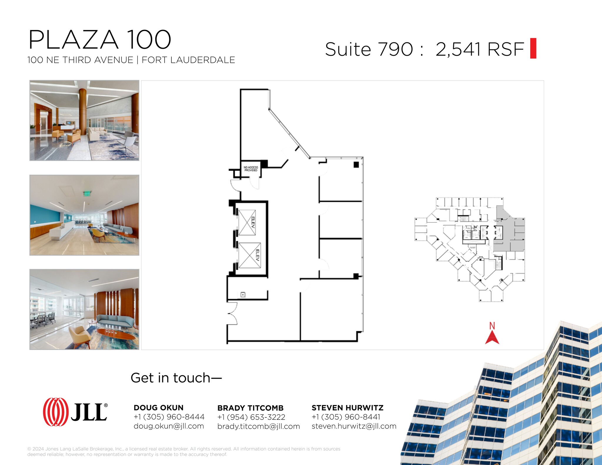 100 NE 3rd Ave, Fort Lauderdale, FL en alquiler Plano del sitio- Imagen 1 de 1