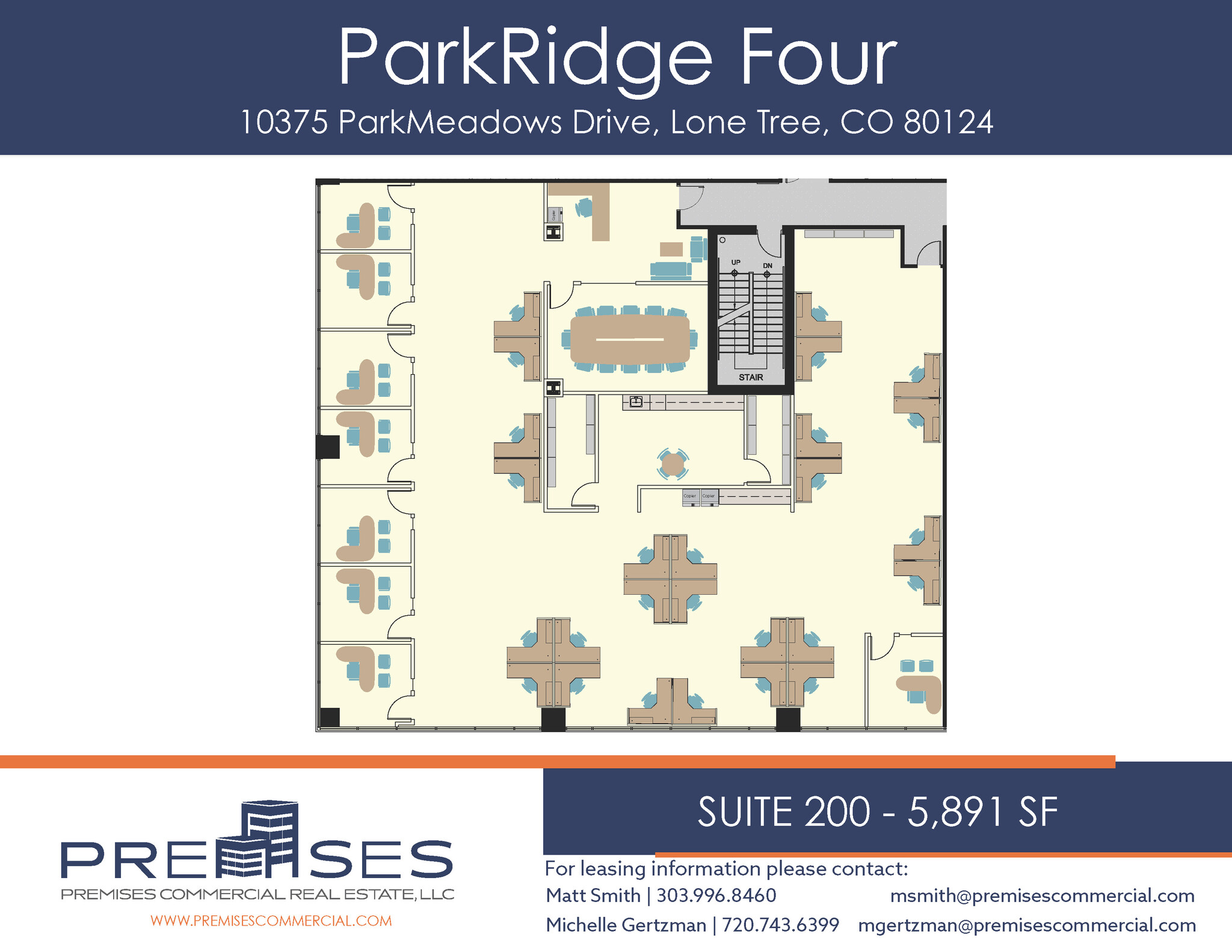 10375 Park Meadows Dr, Lone Tree, CO en alquiler Plano de la planta- Imagen 1 de 2