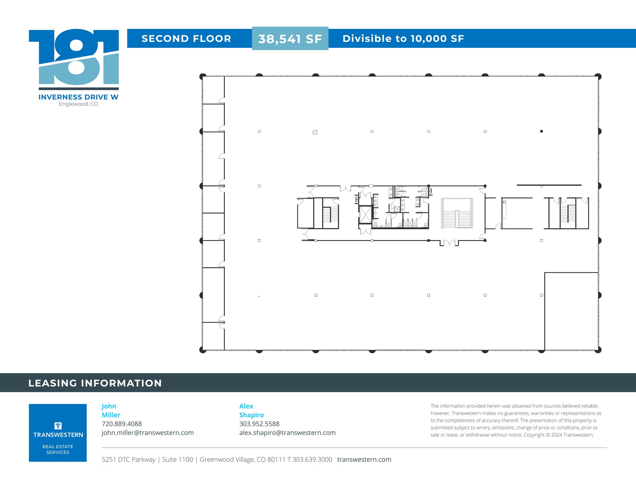 181 Inverness Dr W, Englewood, CO en alquiler Plano del sitio- Imagen 1 de 2