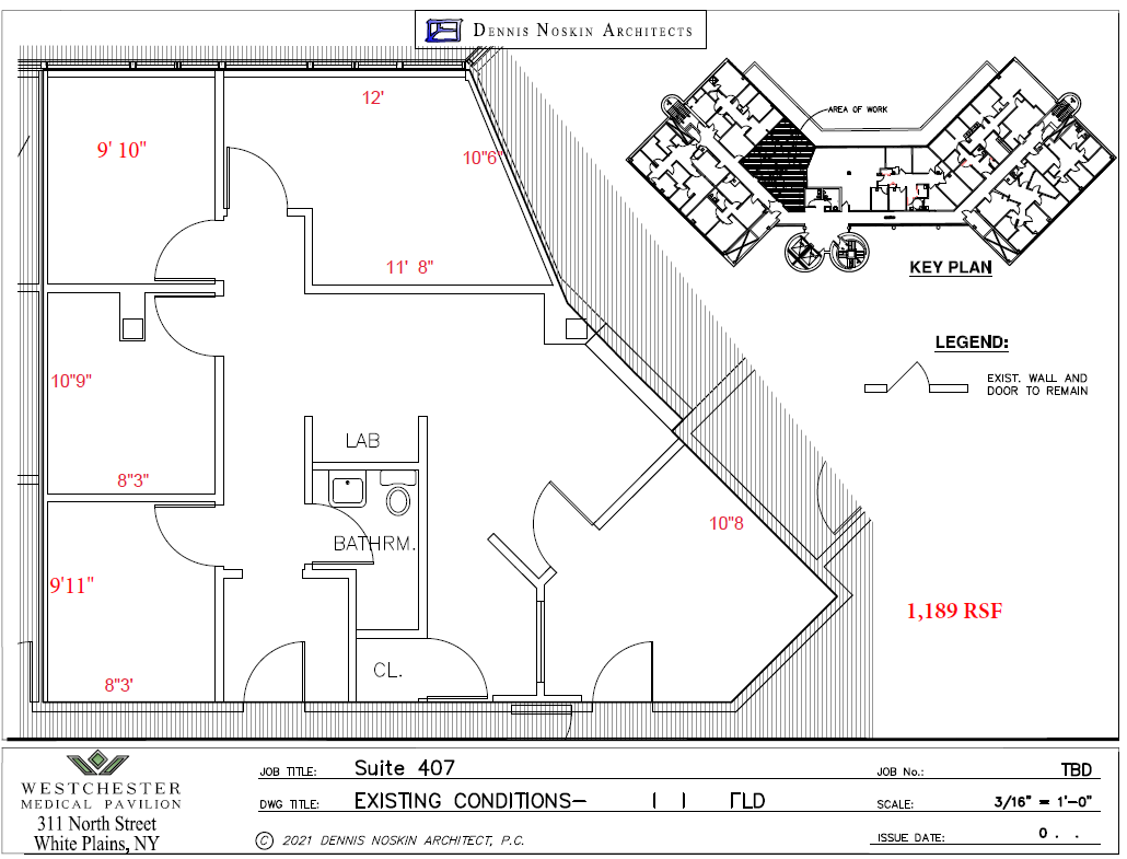 311 North St, White Plains, NY en alquiler Plano de la planta- Imagen 1 de 1