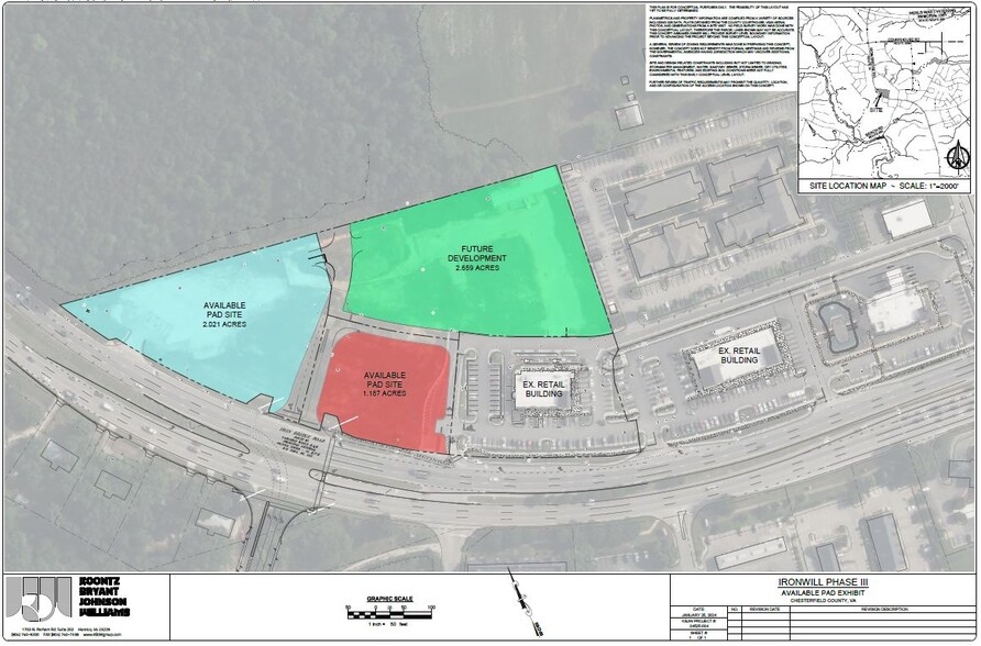 9801 Iron Bridge Rd, Chesterfield, VA en alquiler - Plano de solar - Imagen 1 de 4