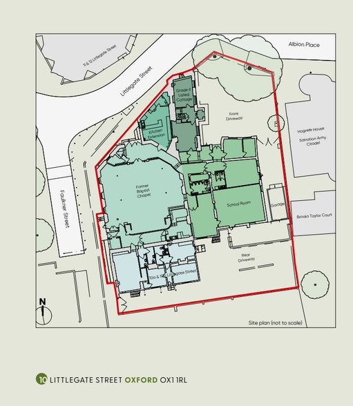 10 Littlegate St, Oxford en venta - Plano del sitio - Imagen 2 de 2