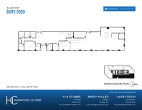 1999 Bryan St, Dallas, TX en alquiler Plano de la planta- Imagen 2 de 2