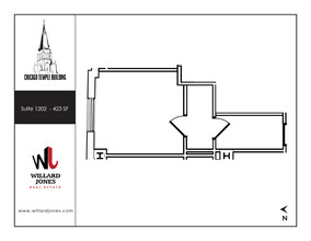 77 W Washington St, Chicago, IL en alquiler Plano de la planta- Imagen 1 de 1