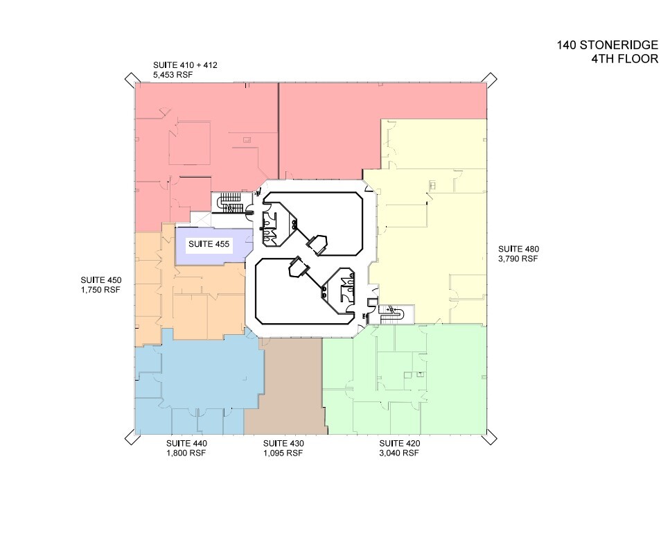 140 Stoneridge Dr, Columbia, SC en alquiler Plano de la planta- Imagen 1 de 1