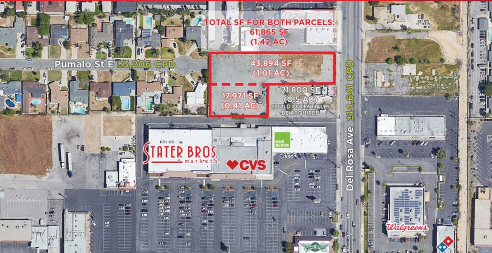 2342-2354 Del Rosa Ave, San Bernardino, CA en venta - Foto del edificio - Imagen 3 de 10