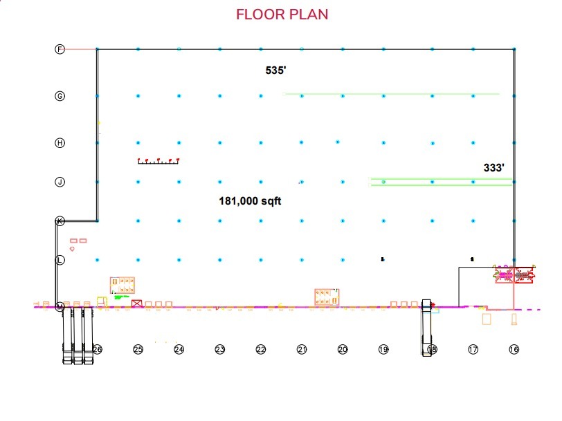 1430 E 10 Mile Rd, Hazel Park, MI en alquiler Plano de la planta- Imagen 1 de 1