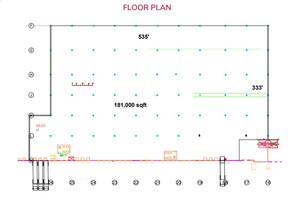 1430 E 10 Mile Rd, Hazel Park, MI en alquiler Plano de la planta- Imagen 1 de 1