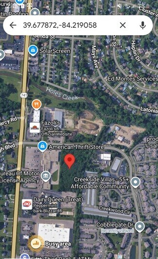 Más detalles de 0 Cobblegate Dr, Moraine, OH - Terreno en venta