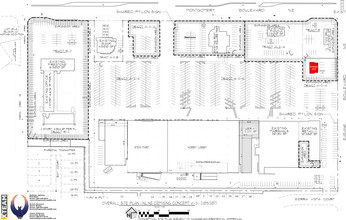 9500 Montgomery Blvd NE, Albuquerque, NM en alquiler Plano del sitio- Imagen 1 de 1