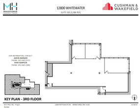 12900 Whitewater Dr, Minnetonka, MN en alquiler Plano de la planta- Imagen 1 de 1