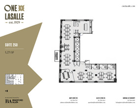 1 N La Salle St, Chicago, IL en alquiler Plano de la planta- Imagen 1 de 3