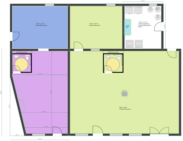 600 Memorial Blvd, Martinsville, VA en alquiler - Plano de la planta - Imagen 2 de 5