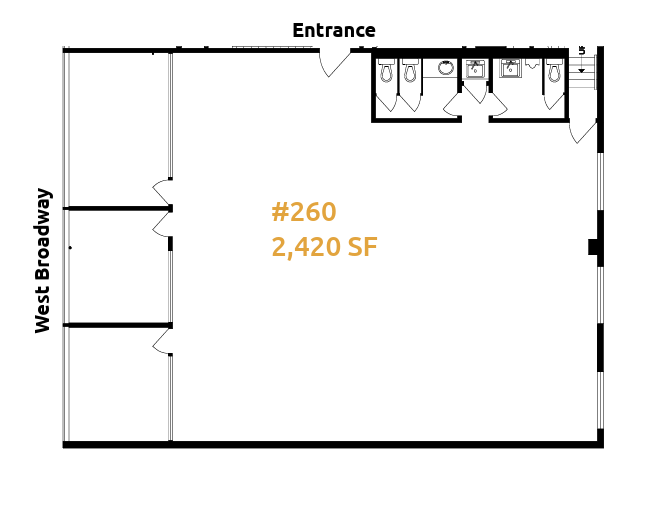 1916 Broadway W, Vancouver, BC en alquiler Plano de la planta- Imagen 1 de 1