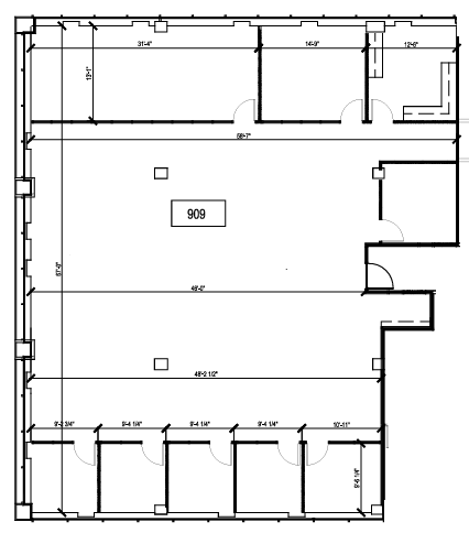 201 Main St, Lafayette, IN en alquiler Plano de la planta- Imagen 1 de 1