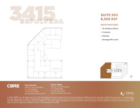 3415 S Sepulveda Blvd, Los Angeles, CA en alquiler Plano de la planta- Imagen 1 de 1