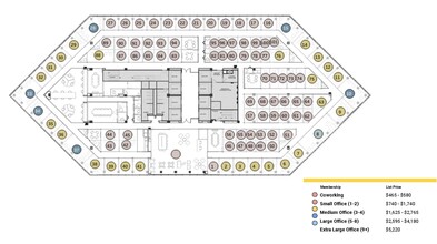 101 S Tryon St, Charlotte, NC en alquiler Plano de la planta- Imagen 1 de 8