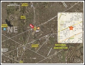 2300 Washington Pl NE, Washington, DC - Aérea  vista de mapa