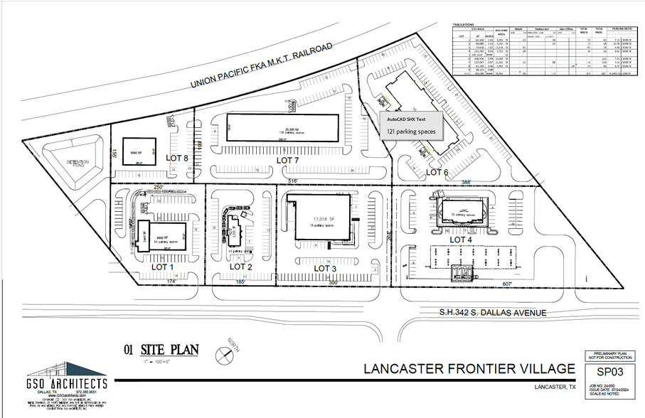 2600 S Dallas Ave, Lancaster, TX en alquiler - Plano del sitio - Imagen 3 de 3