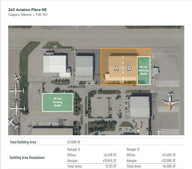 240 Aviation Pl NE, Calgary, AB en venta - Plano de la planta - Imagen 2 de 7