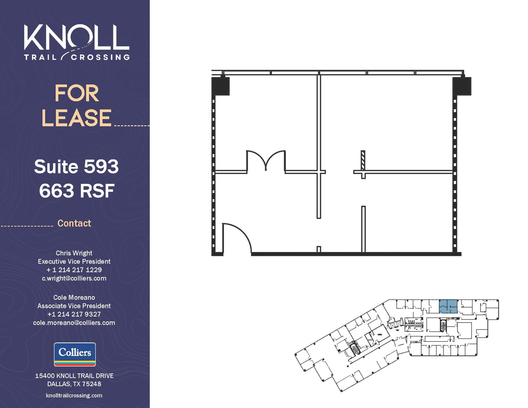 15400 Knoll Trail Dr, Dallas, TX en alquiler Plano de la planta- Imagen 1 de 1