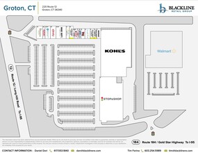 220 Route 12, Groton, CT en alquiler Plano del sitio- Imagen 1 de 1