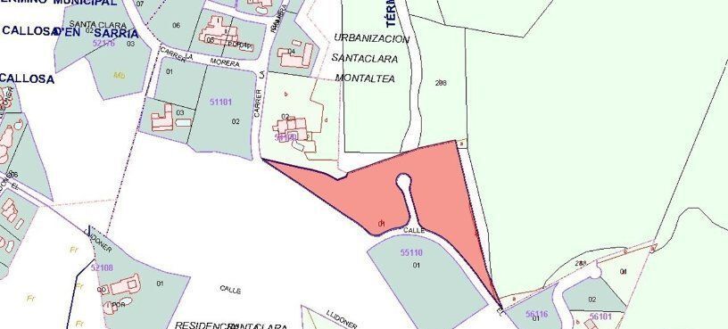 Carrer Azalea, 1, Altea, Alicante en venta - Plano del sitio - Imagen 3 de 5