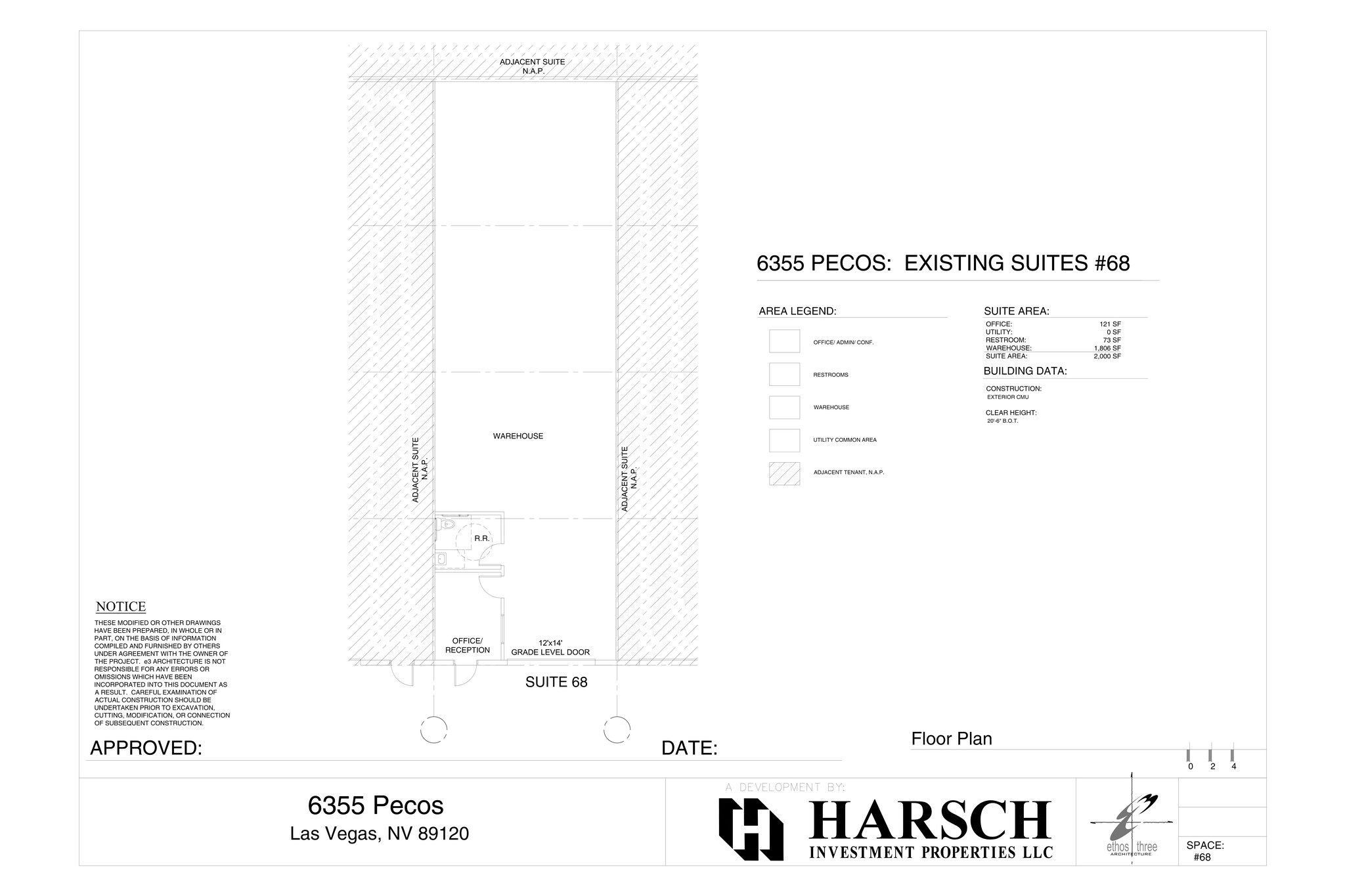 6325 S Pecos Rd, Las Vegas, NV en alquiler Plano del sitio- Imagen 1 de 1