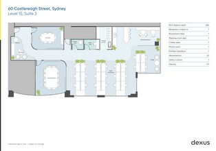 60 Castlereagh St, Sydney en alquiler Plano de la planta- Imagen 1 de 1