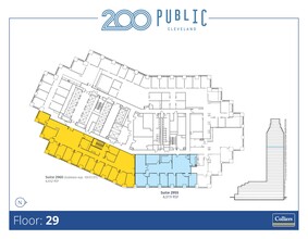 200 Public Sq, Cleveland, OH en alquiler Plano de la planta- Imagen 1 de 1