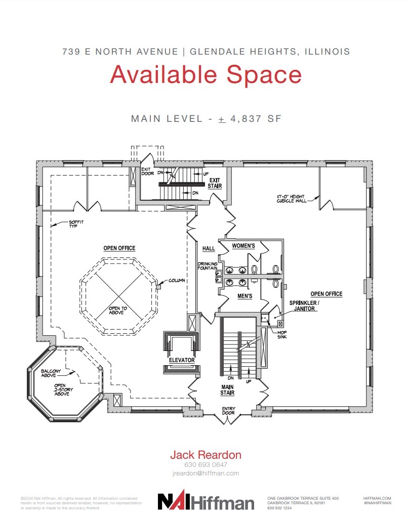 739 North Ave, Glendale Heights, IL en venta Plano de la planta- Imagen 1 de 1