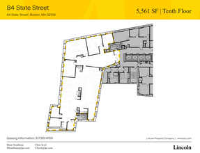 84 State St, Boston, MA en alquiler Plano de la planta- Imagen 1 de 1