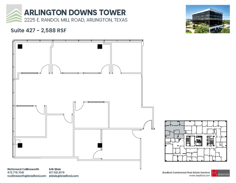 2225 E Randol Mill Rd, Arlington, TX en alquiler Plano de la planta- Imagen 1 de 1