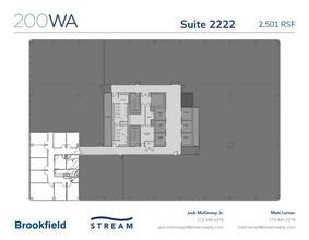 200 W Adams St, Chicago, IL en alquiler Plano de la planta- Imagen 1 de 1