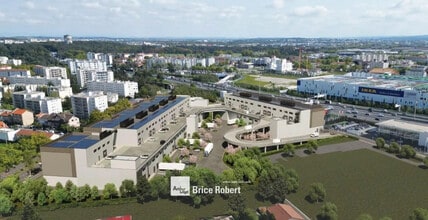 Vénissieux, RHO - Aérea  vista de mapa - Image1