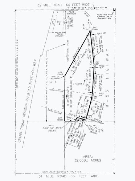 32 Mile Rd, Washington, MI en venta - Plano de solar - Imagen 2 de 4