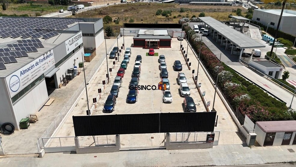 Nave en Xàtiva, Valencia en alquiler - Vista aérea - Imagen 1 de 4