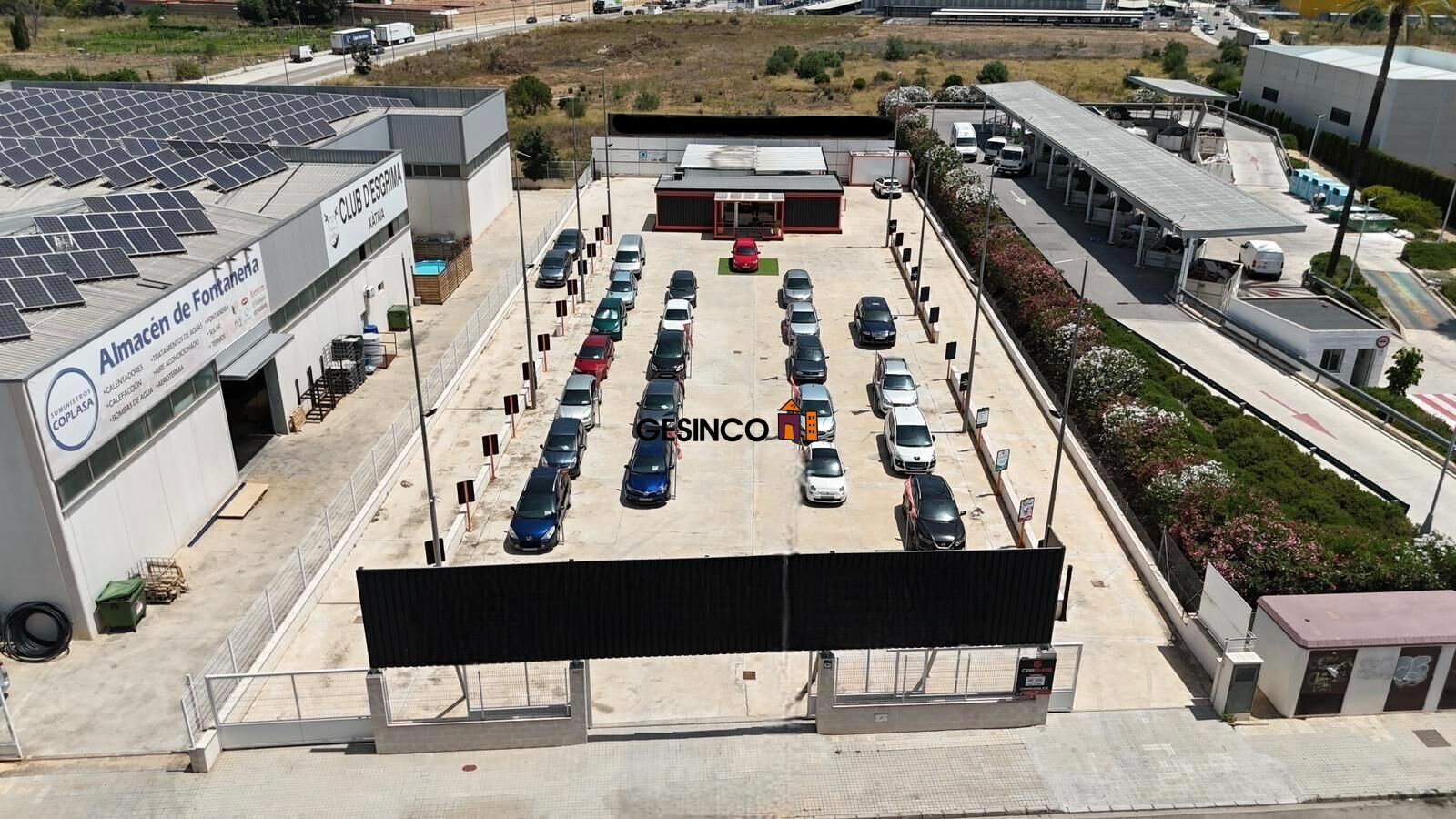 Nave en Xàtiva, Valencia en alquiler Vista aérea- Imagen 1 de 5